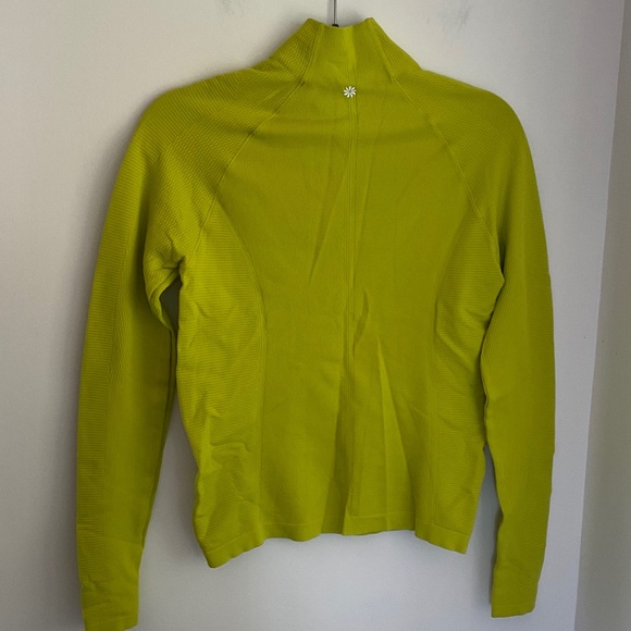 Women's Lime Green Long Sleeve Top - Picture 4 of 10